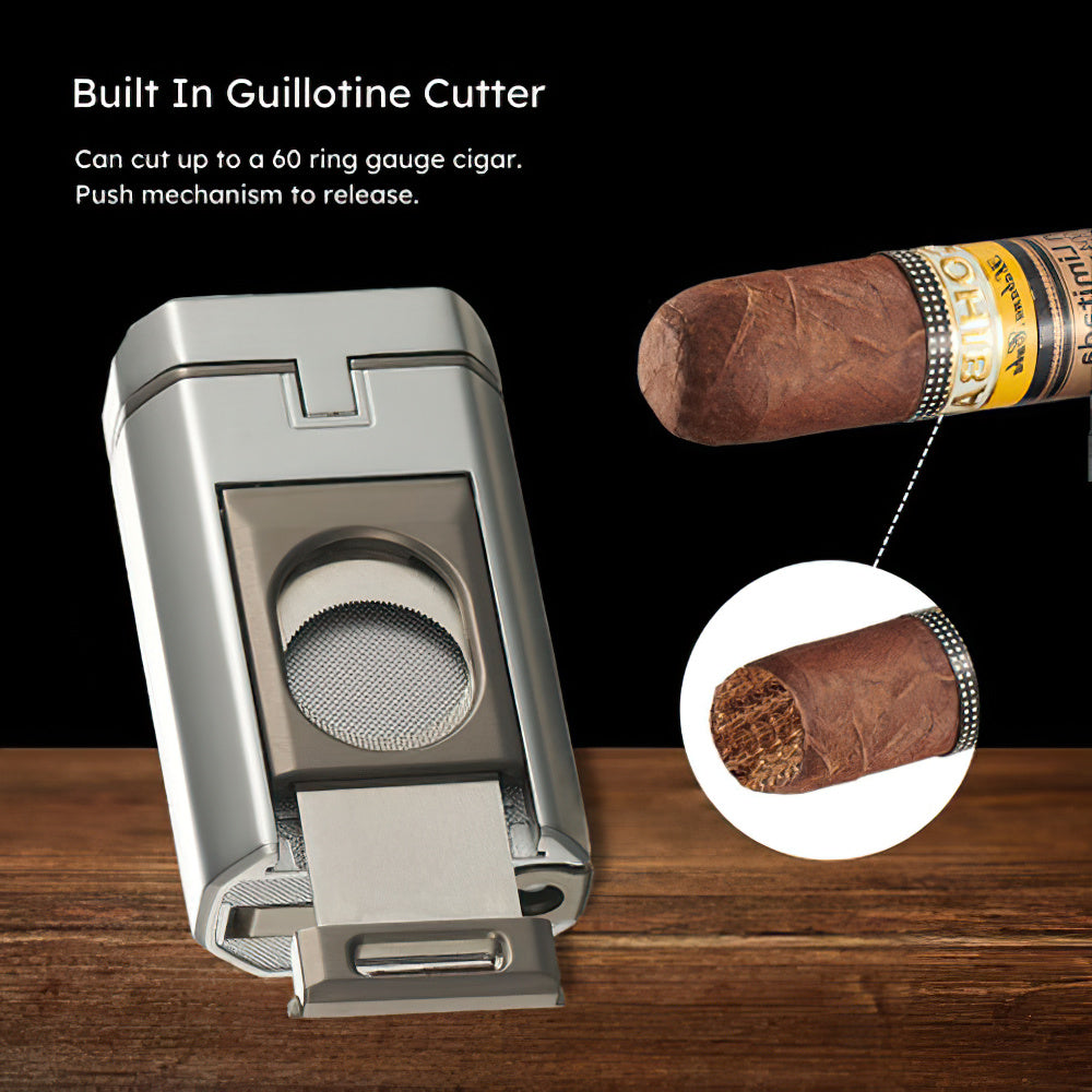 Visol Boulder Quad Torch & Cutter - Silver