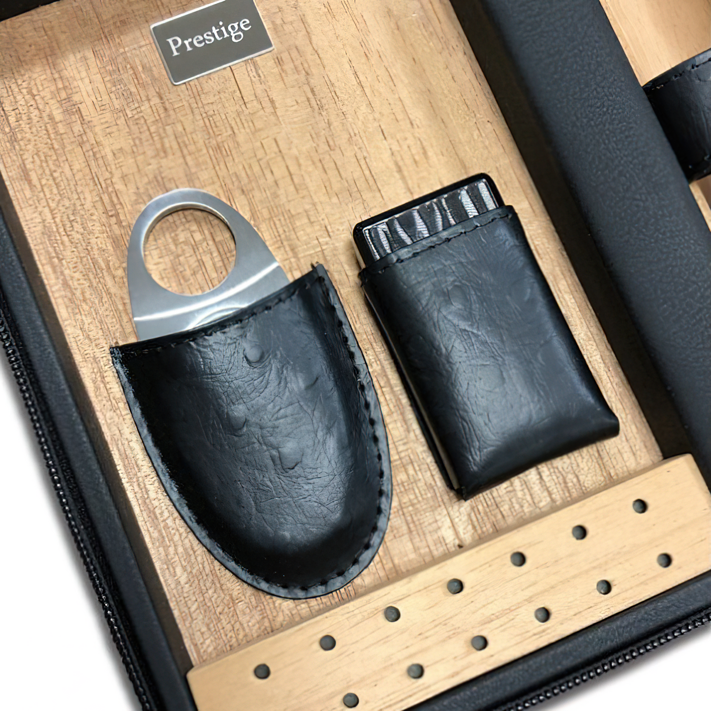 The Manhattan (Black) - 8 Cigar Humidor