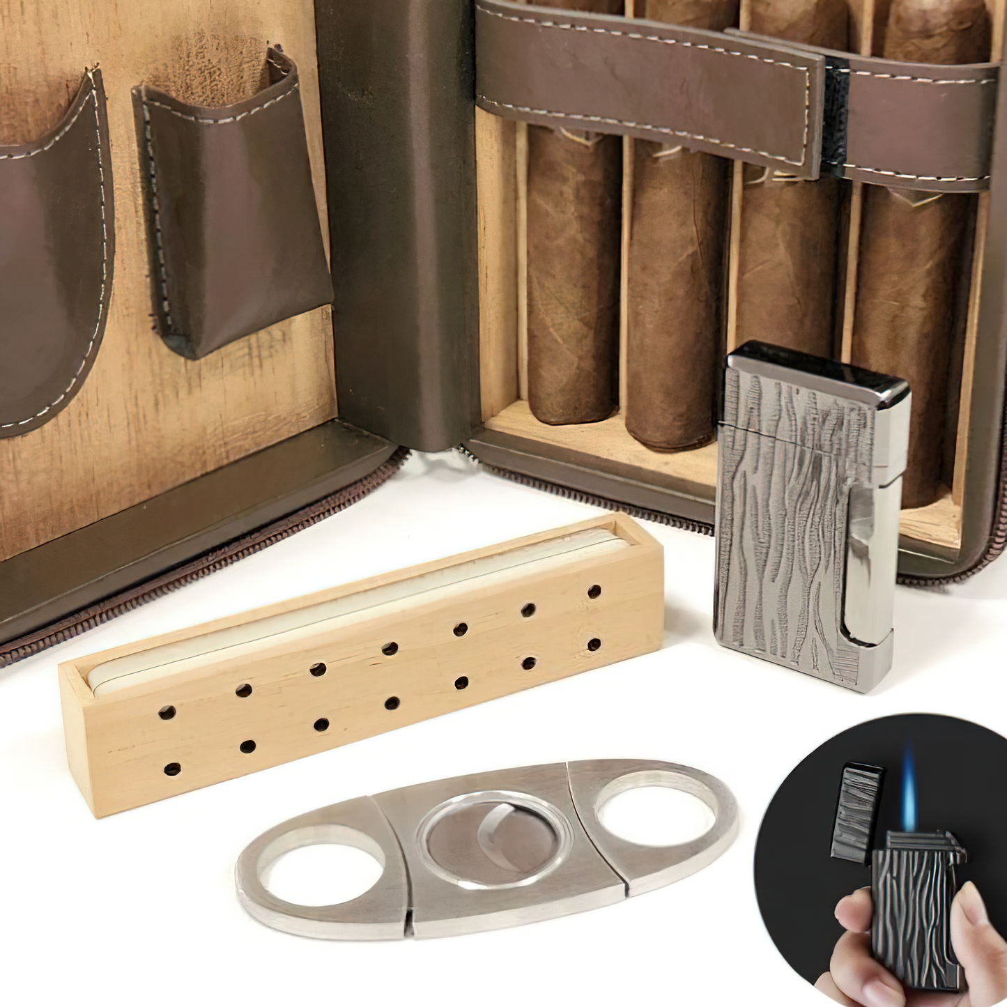 The Manhattan - 8 Cigar Humidor