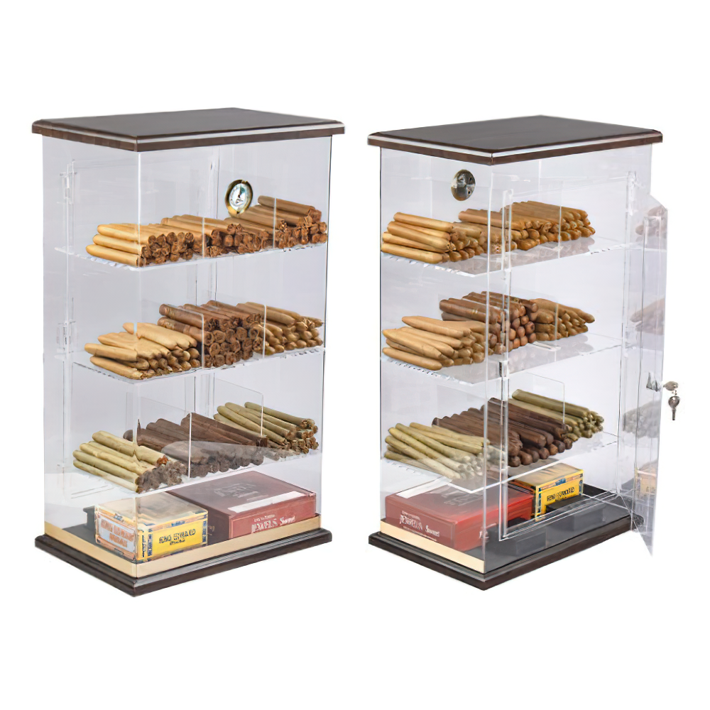 The Roosevelt (Wood) - 250 Cigar Humidor