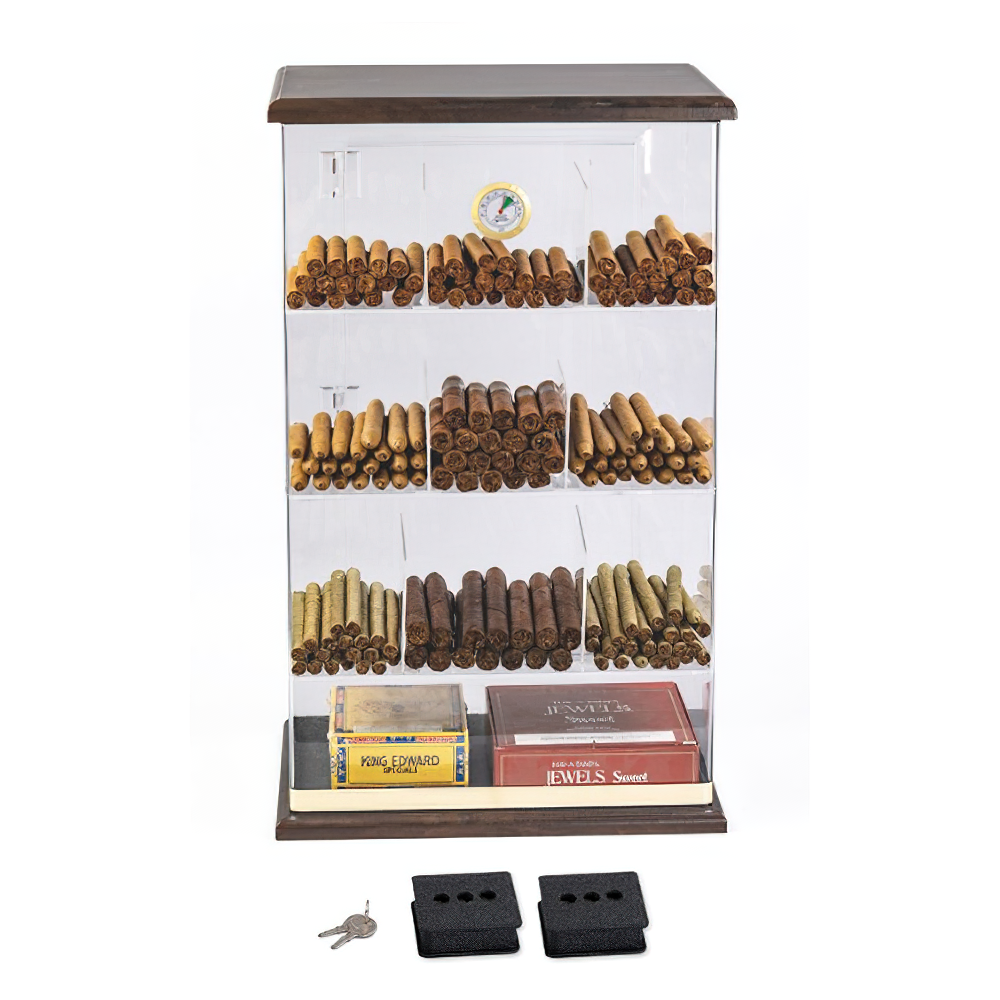 The Roosevelt (Wood) - 250 Cigar Humidor