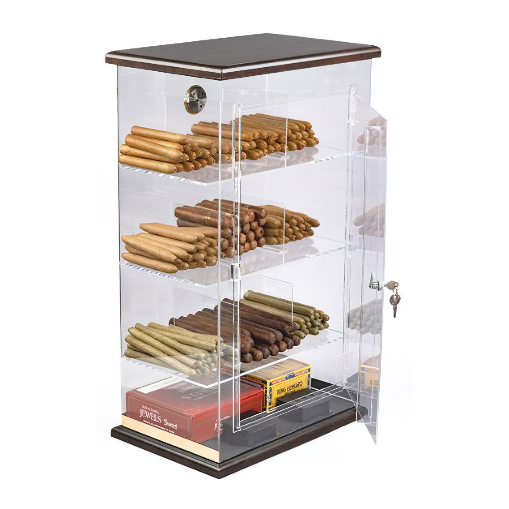 The Roosevelt (Wood) - 250 Cigar Humidor