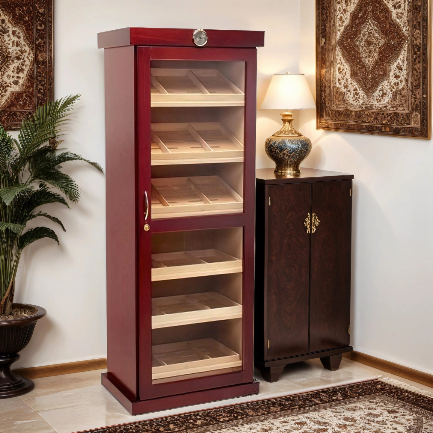 The Barbatus - 2000 Cigar Humidor