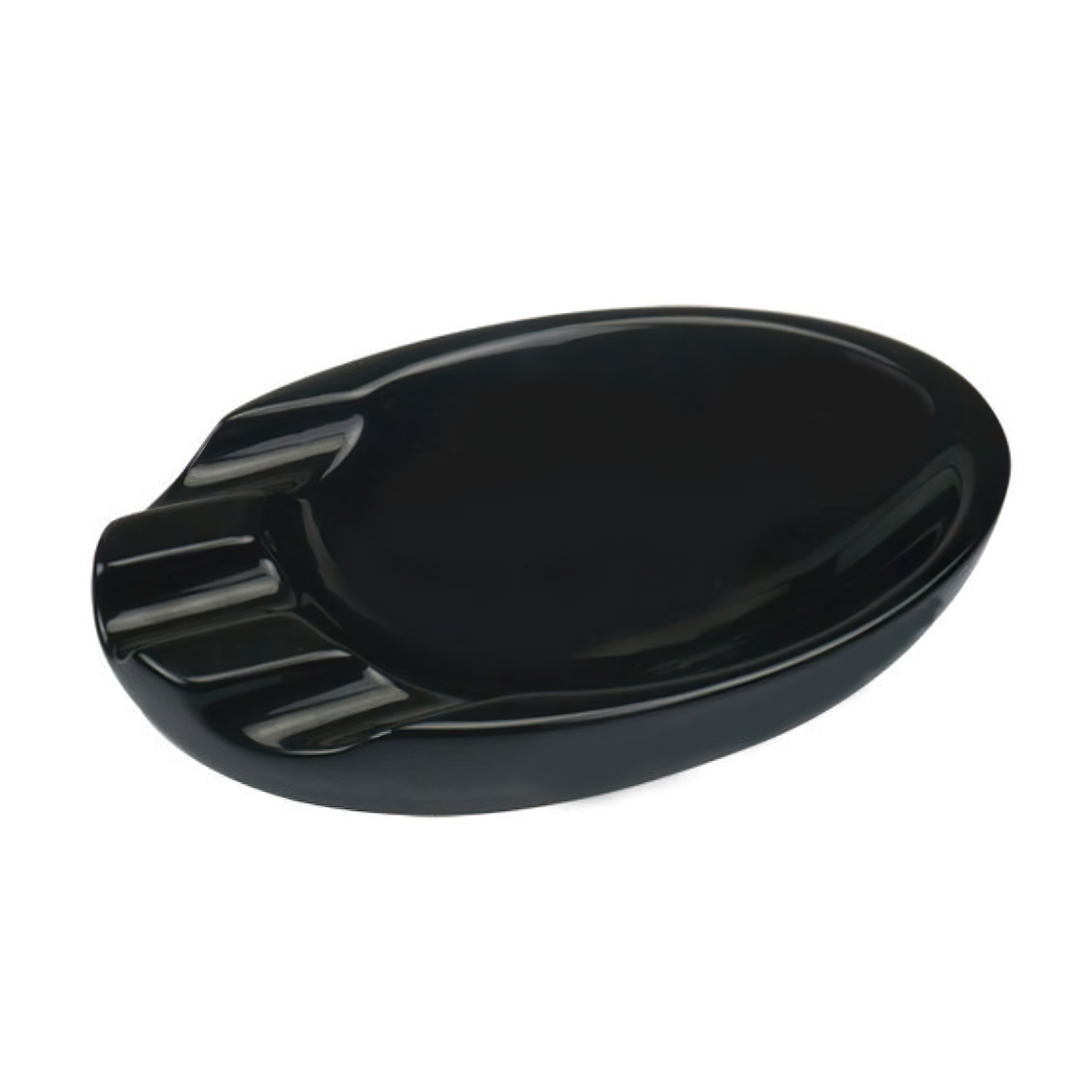 Visol Bradford Ceramic Cigar Ashtray - Black