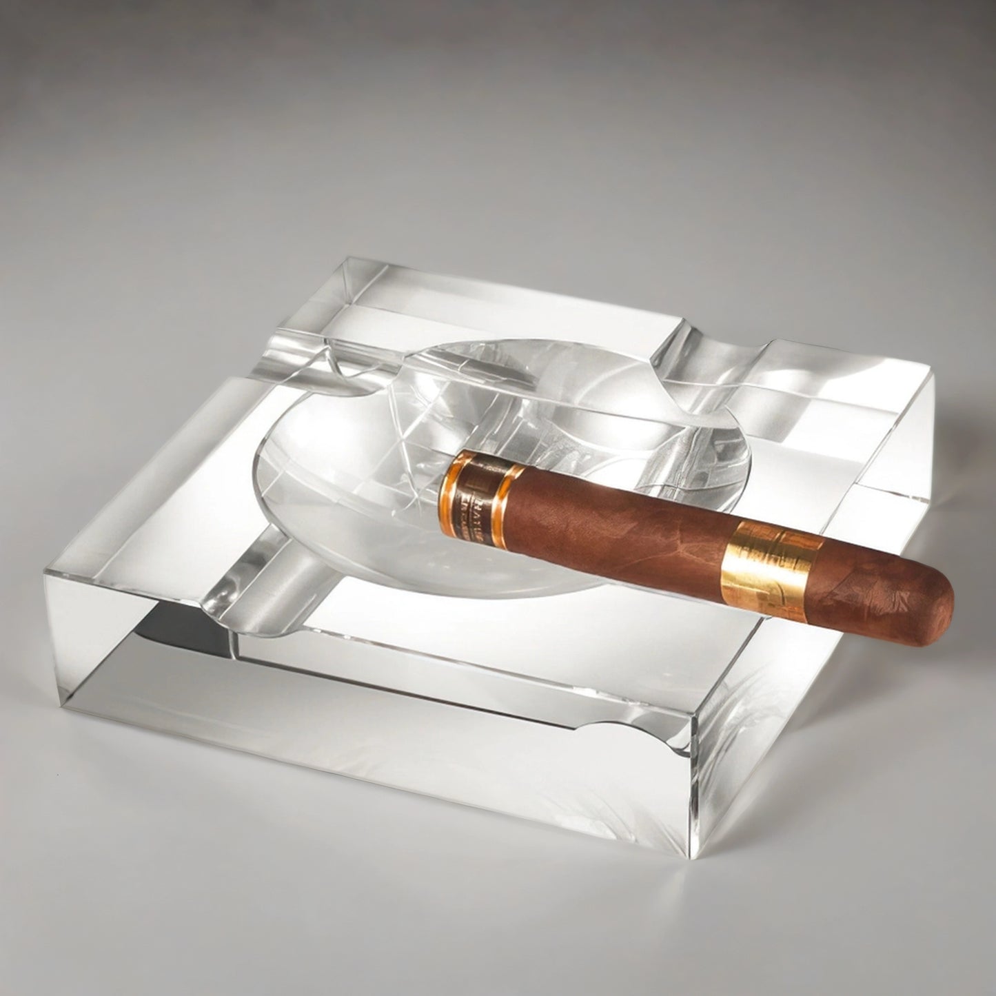 Visol Ramses Crystal Cigar Ashtray