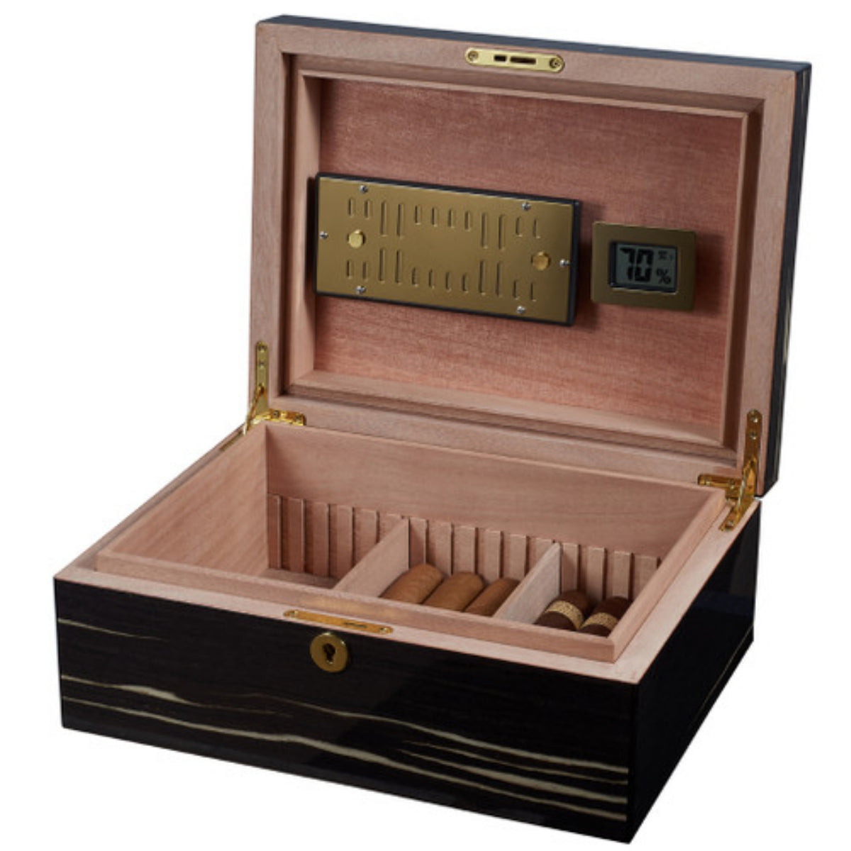 Visol Remo Desktop Humidor - 50 Cigars