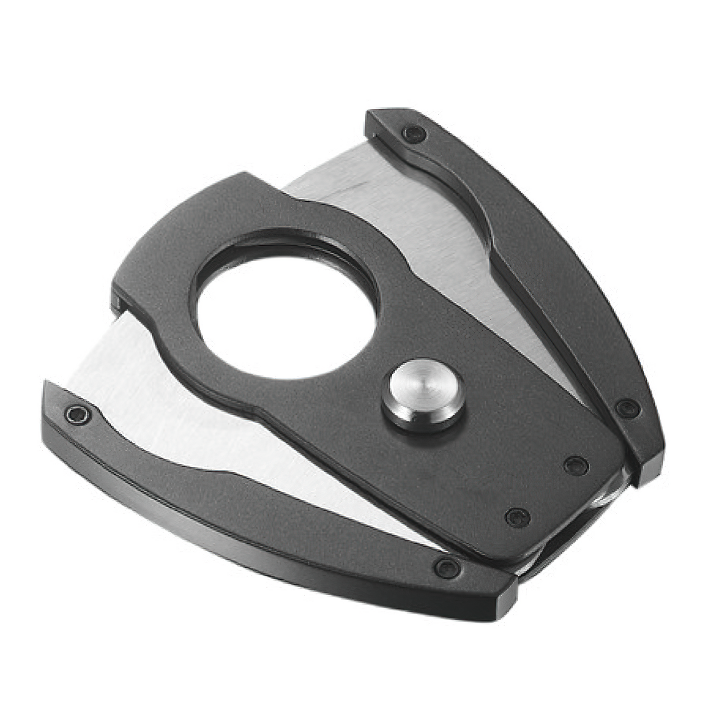 Visol Corbett Double Guillotine Cigar Cutter - Gunmetal