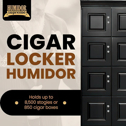 Humidor Supreme® Large Cigar Locker - 8500 Cigars