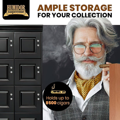 Humidor Supreme® Large Cigar Locker - 8500 Cigars