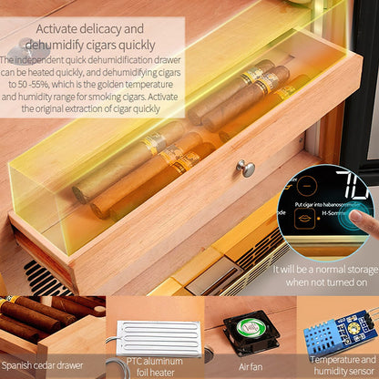 Raching MON800A Black - 600 Cigars