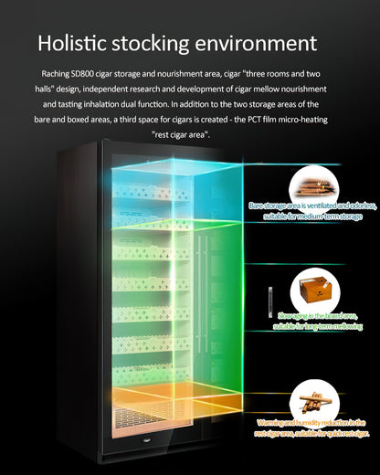 Raching SD800 Electric Humidor - 3200 Cigars