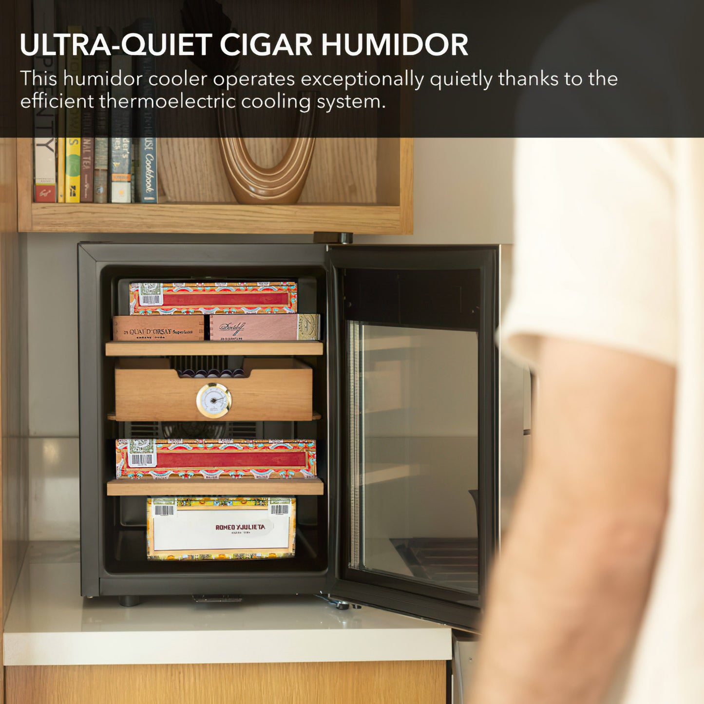 Whynter CHC-122BD Cooler Humidor - 250 Cigars