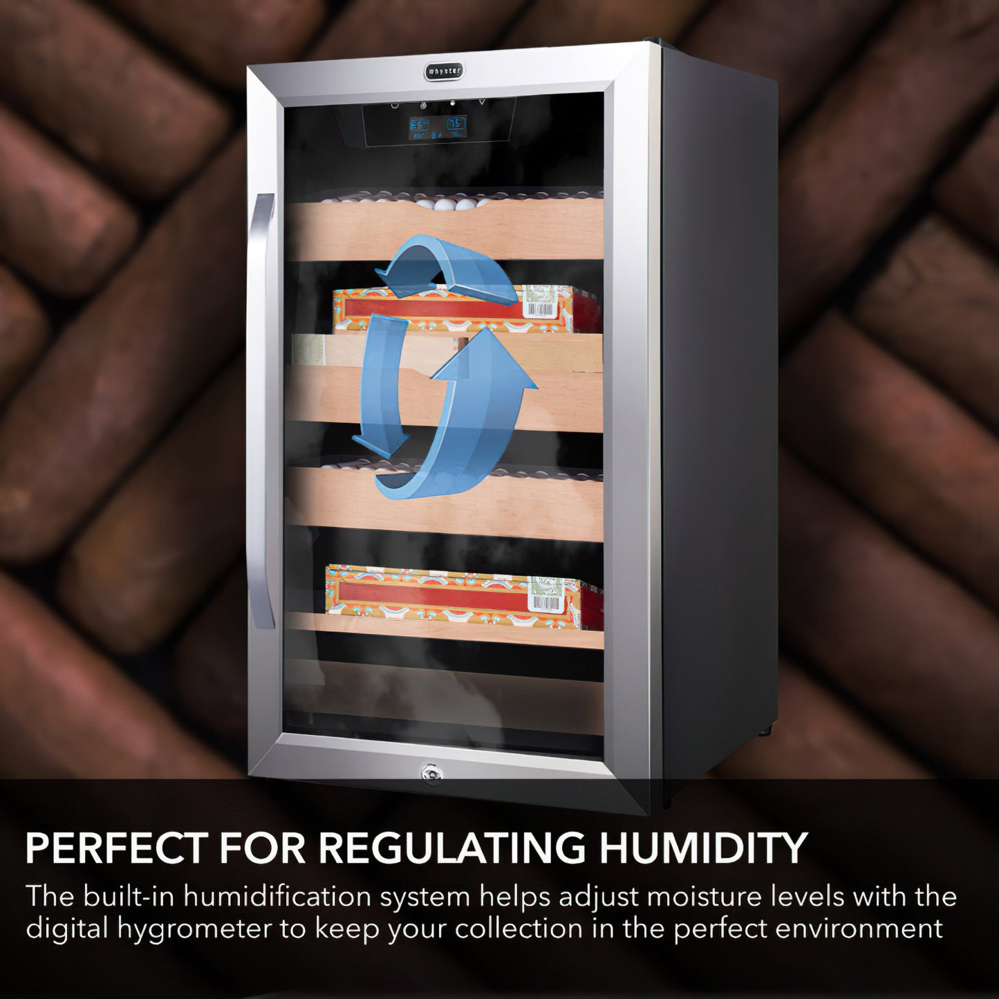 Whynter CHC-421HC Electric Humidor - 650 Cigars
