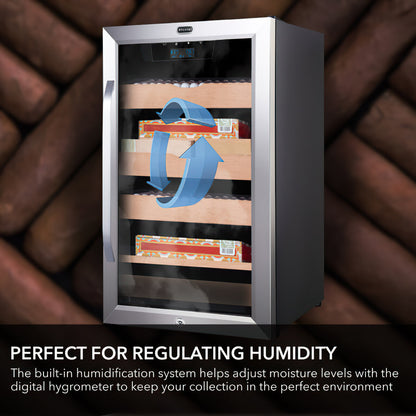 Whynter CHC-421HC Electric Humidor - 650 Cigars
