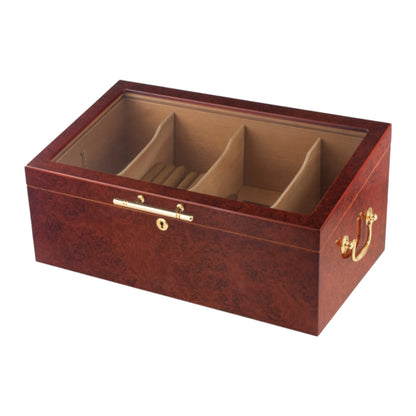Humidor Supreme 75-Cigar 4-Bin Countertop Display Humidor