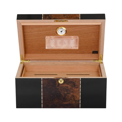 Humidor Supreme Conte 45-80 Cigar Desktop Humidor