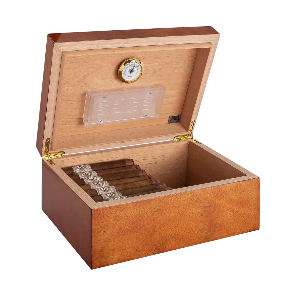 Humidor Supreme Pristina 50-85 Cigar Desktop Humidor
