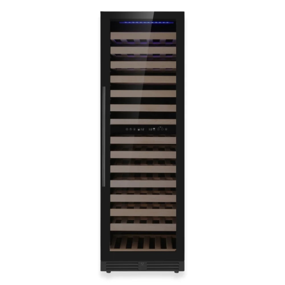 KingsBottle 159-Bottle Upright Built-In Wine Cooler Dual Zone