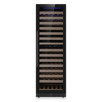 KingsBottle 159-Bottle Upright Built-In Wine Cooler Dual Zone