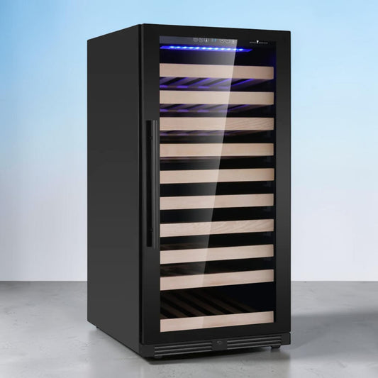 KingsBottle 99-Bottle Built-In Wine Cooler Single Zone
