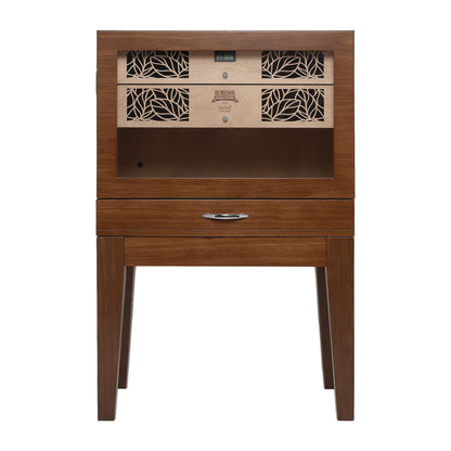 Humidor Supreme® Balthazar II End Table Humidor - Walnut Finish
