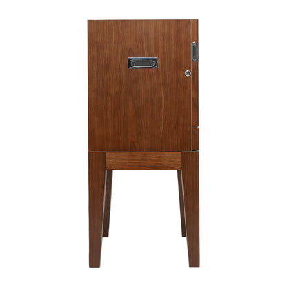 Humidor Supreme® Balthazar II End Table Humidor - Walnut Finish