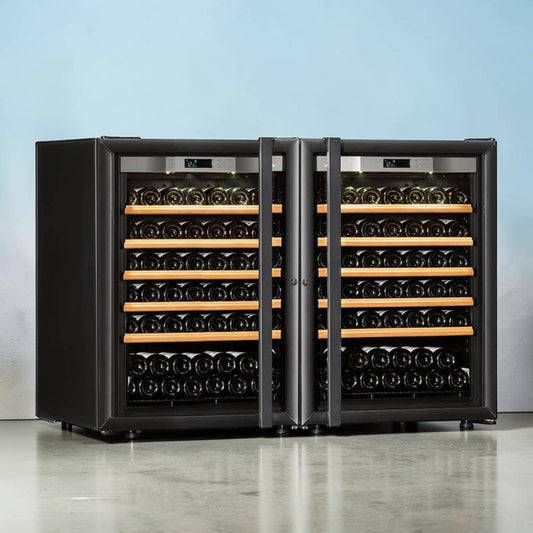 Transtherm Loft 148-Bottle Double-Door Wine Cooler Single Zone