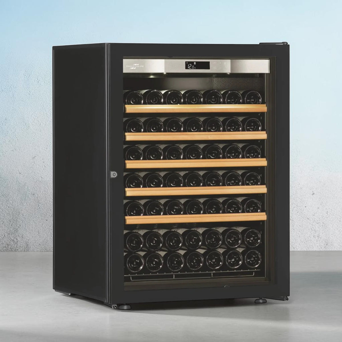 Transtherm Loft Vintage 74-Bottle Wine Cooler Single Zone