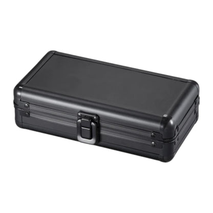 Visol Setke Black Matte Travel Cigar Case (Holds 4 Cigars)