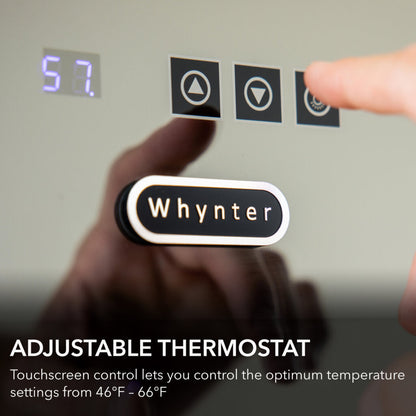 Whynter 20-Bottle Thermoelectric Wine Cooler Single Zone