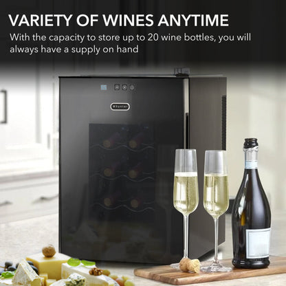 Whynter 20-Bottle Thermoelectric Wine Cooler Single Zone