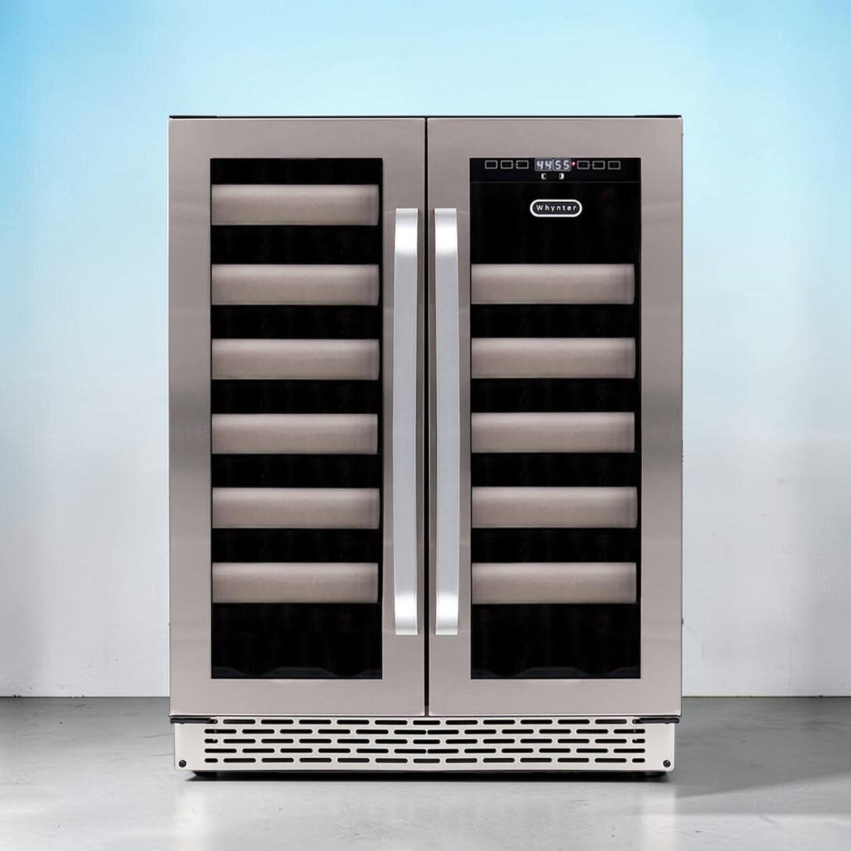 Whynter 40 Bottle Dual Zone Wine Fridge BWR-401DS Elite 24″