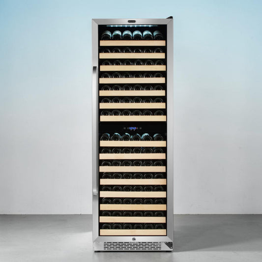 Whynter 164 Bottle Dual-Zone Wine Refrigerator BWR-1642DZ