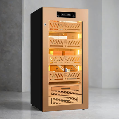 Yohtron YC-88 Gold - 450 Cigar Humidor