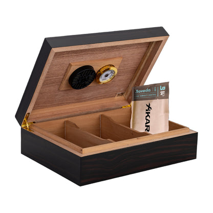 Zebra Desktop Humidor - 50 Cigar Humidor