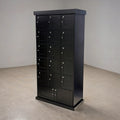 Prestige Import Group 17-Compartment 5000-Cigar Black Locker Humidor