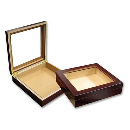 Chateau Glasstop - 20 Cigar Humidor - Refined Traditions