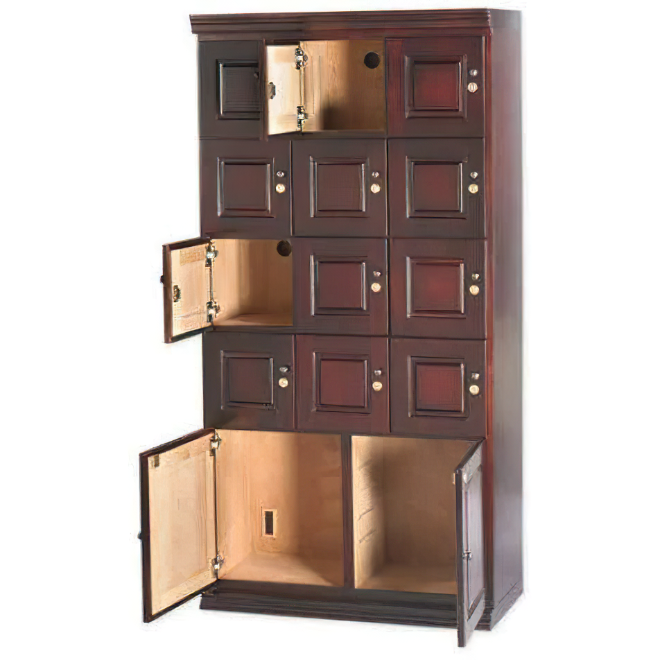 Humidor Supreme Mahogany Cigar Locker - 5,000 Cigars