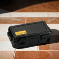 Cigar Caddy 10 Waterproof Crushproof 10-Cigar Travel Humidor