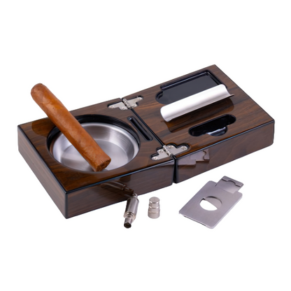 Folding Ashtray Set