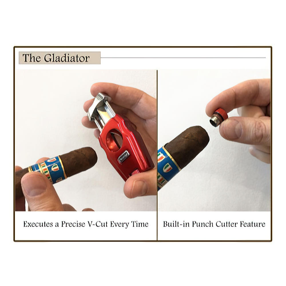 Gladiator V-Cut & Punch Cutter (Red)