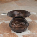 Hammersmith Hand-Hammered Distressed Iron 2-Cigar Ashtray