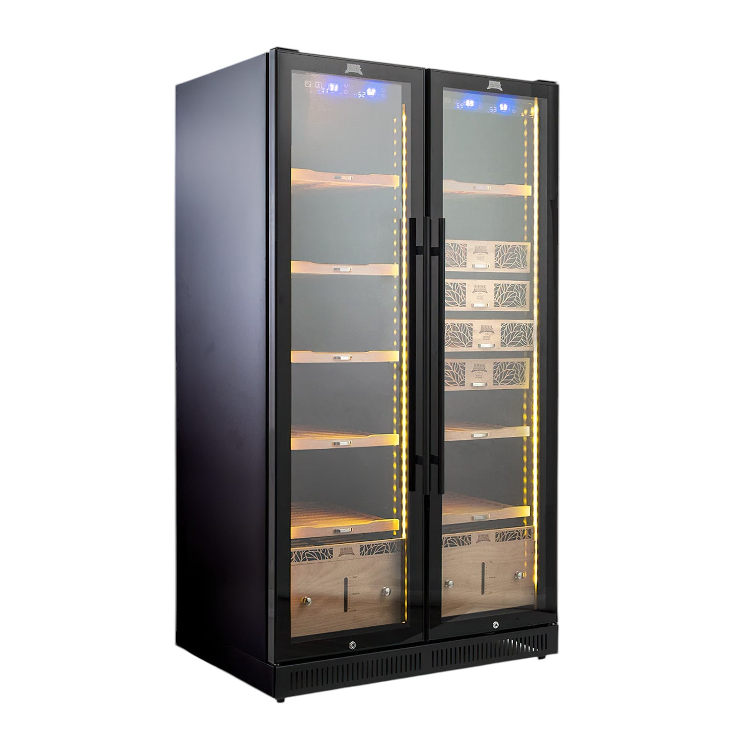 Humidor Supreme 9200 Series Dual Zone Climate Controlled Electric Humidor
