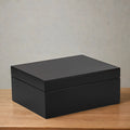 The Éclat 30-60 Cigar Matte Black Desktop Humidor
