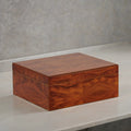 The Éclat 30-60 Cigar Burl Wood Desktop Humidor
