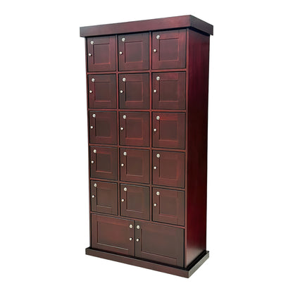 Cherry Cigar Locker Cabinet by Prestige Import Group