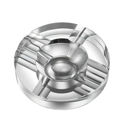 Visol Elara Round Crystal Ashtray