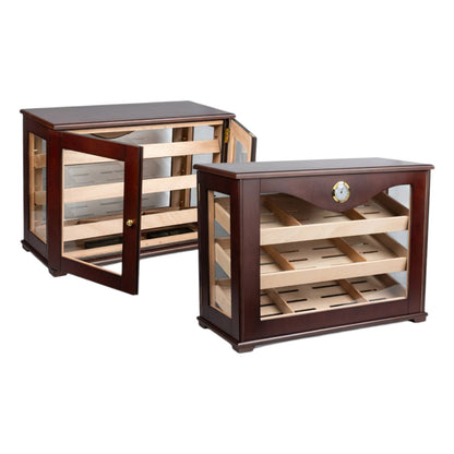 The Marciano Dark Mahogany Countertop Display Humidor - 250 Cigar Capacity
