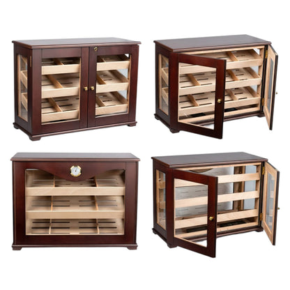 The Marciano Dark Mahogany Countertop Display Humidor - 250 Cigar Capacity