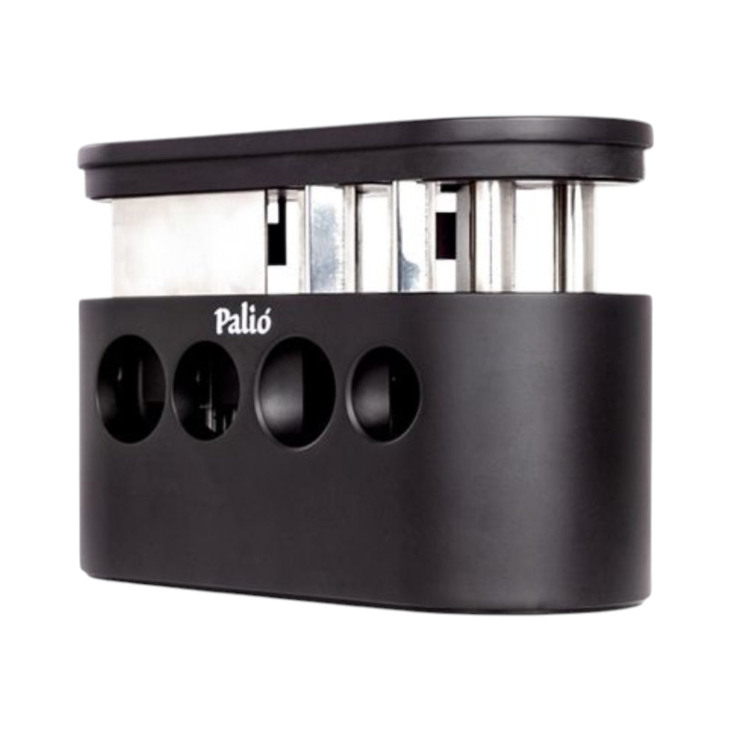 Palió Quad Tabletop Cigar Cutter - Black (Straight & V-Cut)
